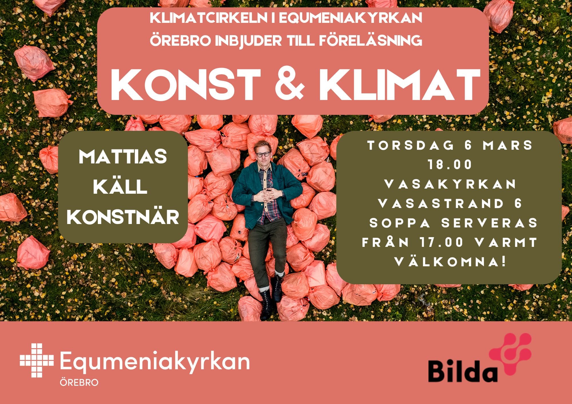 Klimatföreläsning i Vasakyrkan