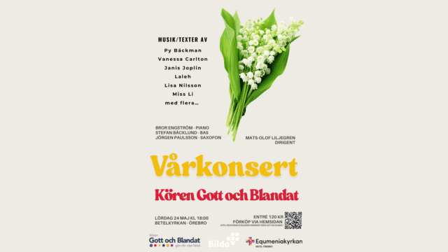 Konsert med Kören Gott och Blandat