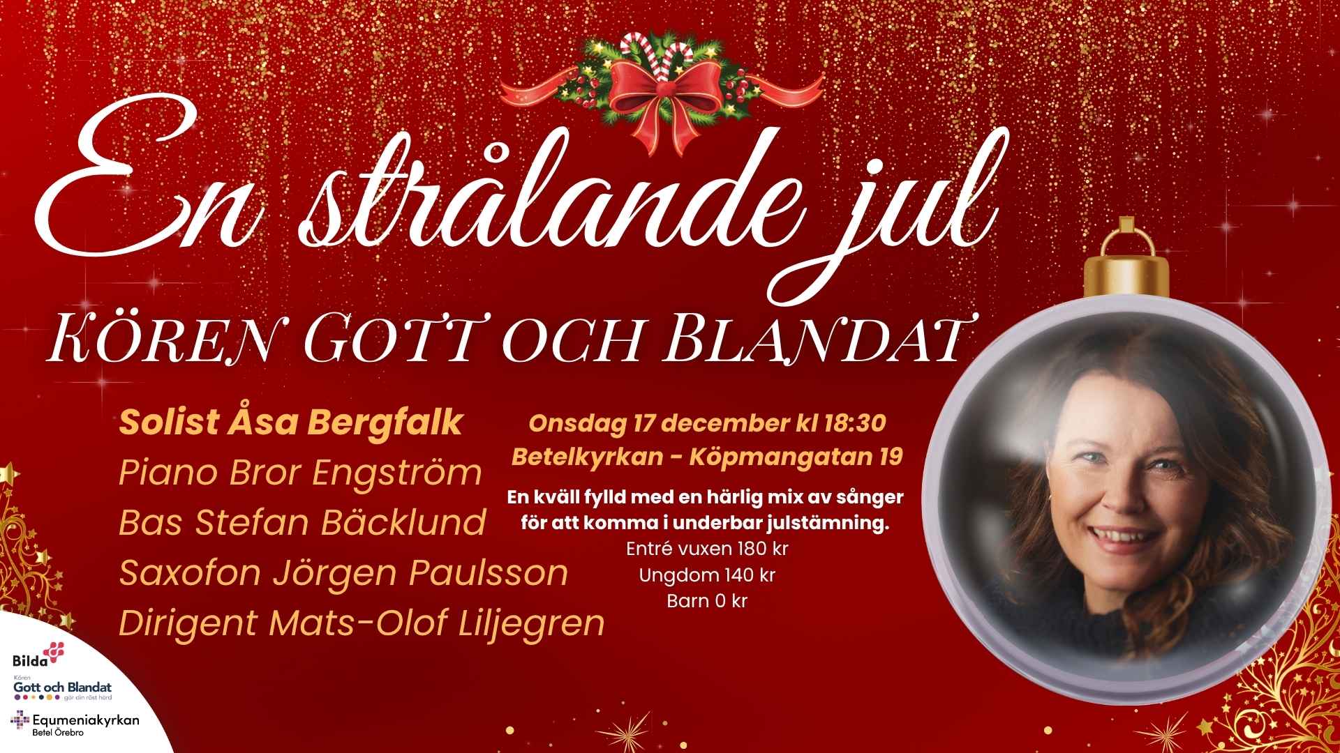 Julkonsert med Kören Gott och Blandat